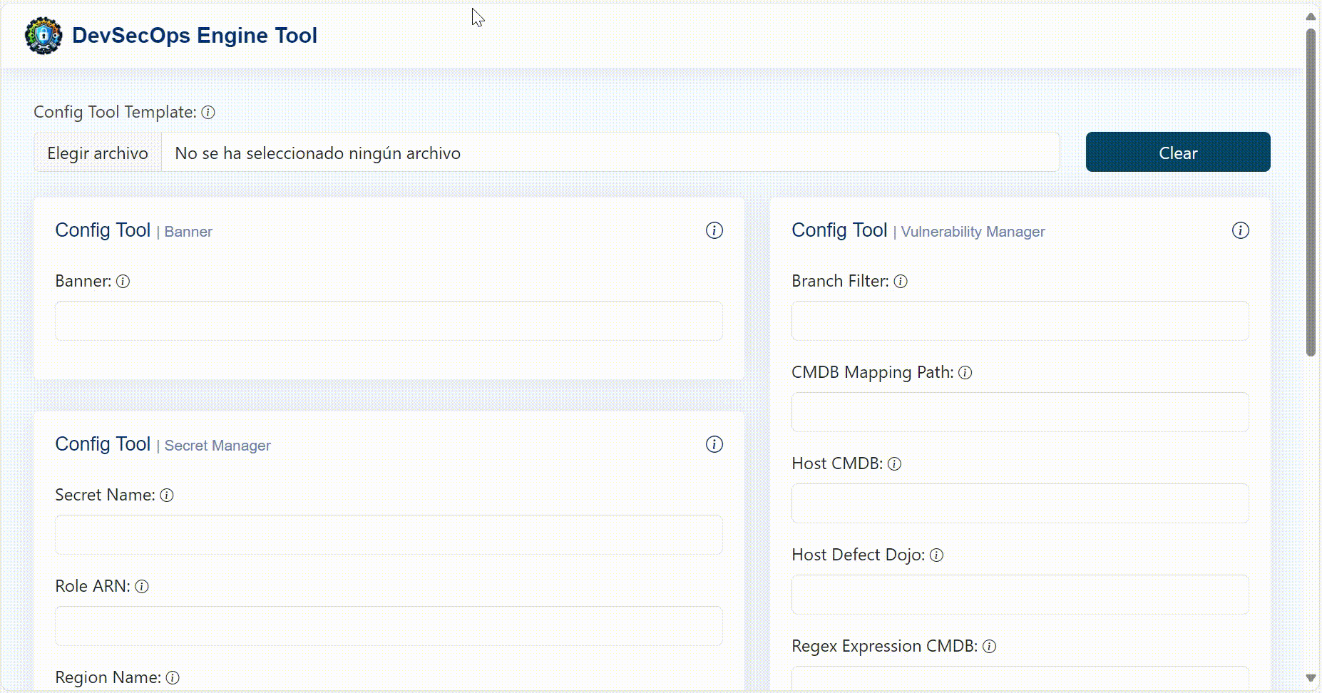 Config Tool Generator